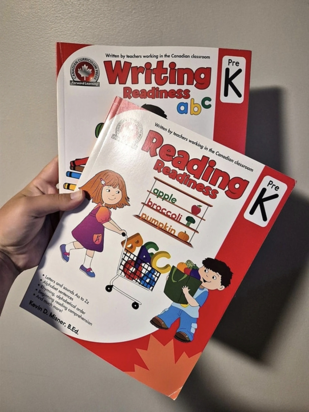Writing Readiness abc And Reading Readiness Pre-K Learning Workbooks